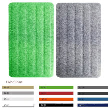 100% Polyester Fiber Acoustic Desk Screen for Office Decor